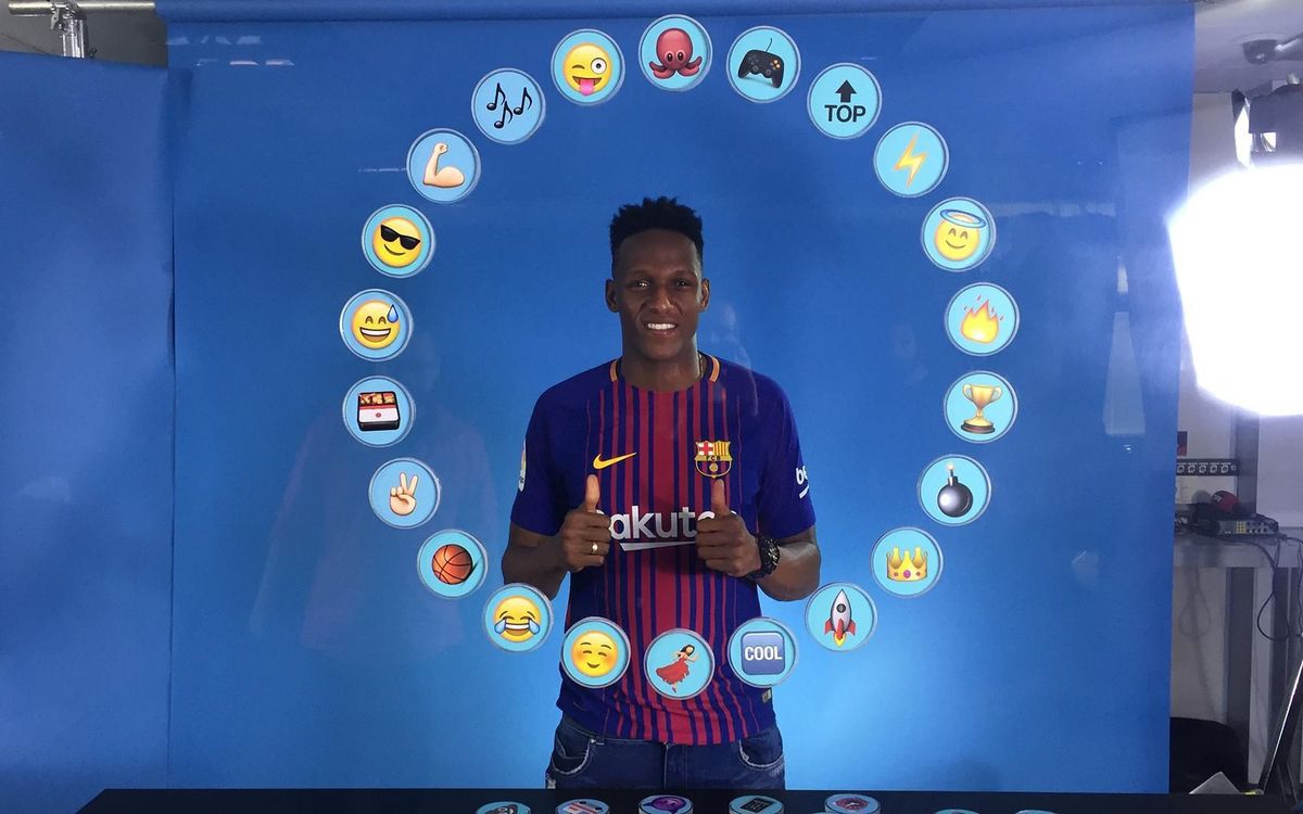 Barça Emoji: Así define Yerry Mina a sus compañeros de vestuario