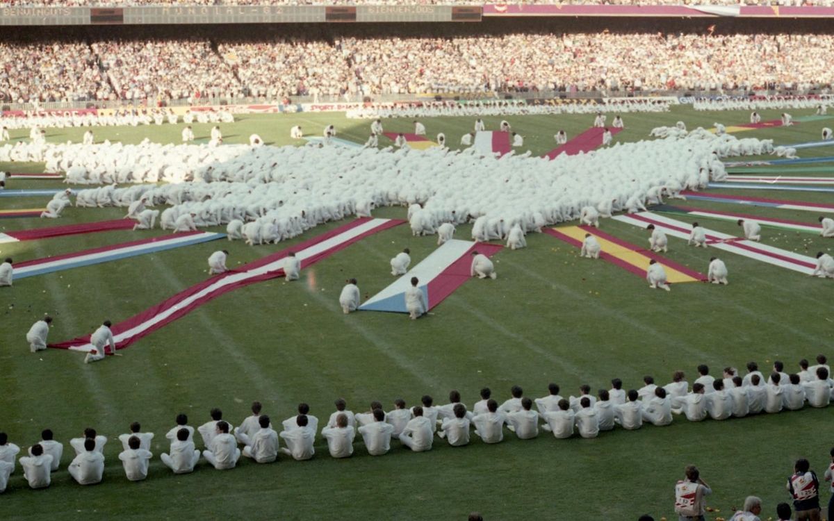 36 años de la inauguración del Mundial 82 en el Camp Nou