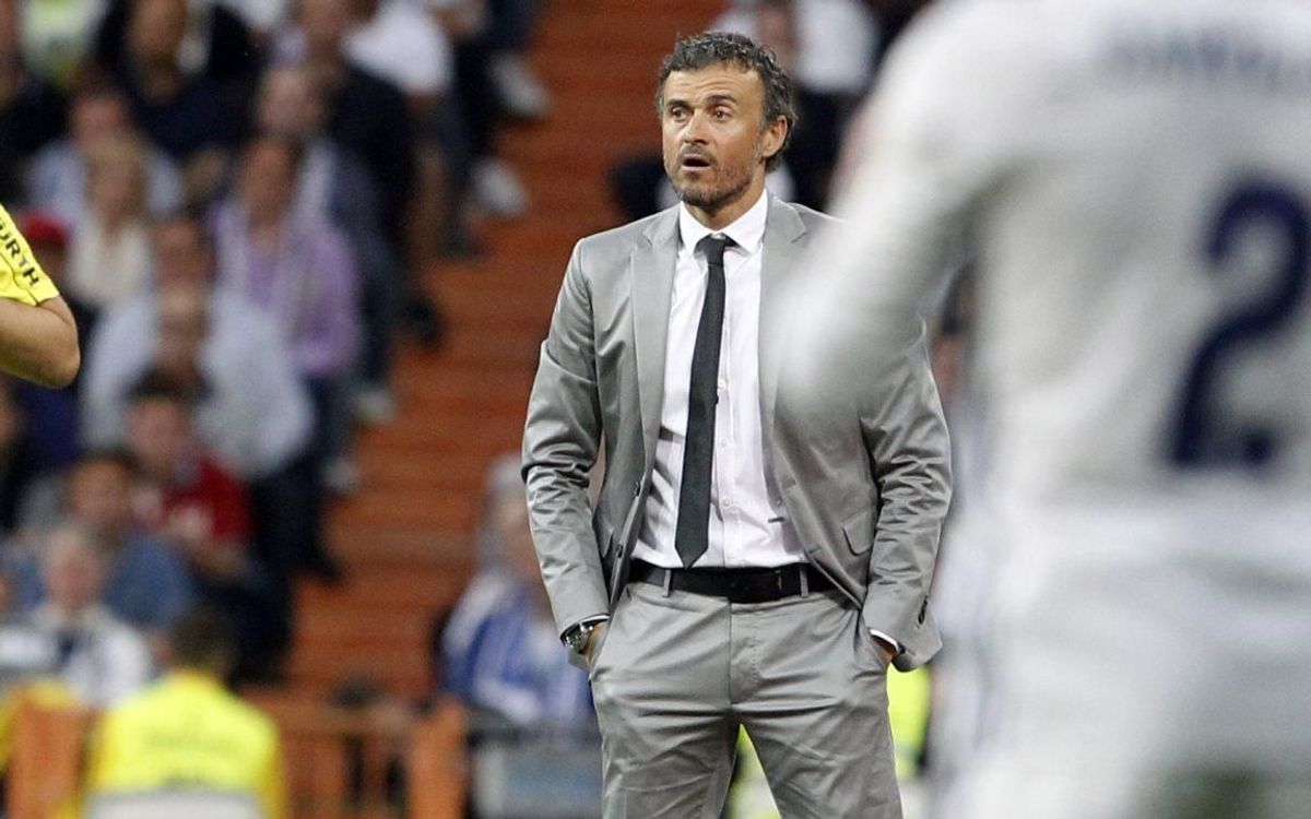 Luis Enrique: “És una injecció de moral bestial”