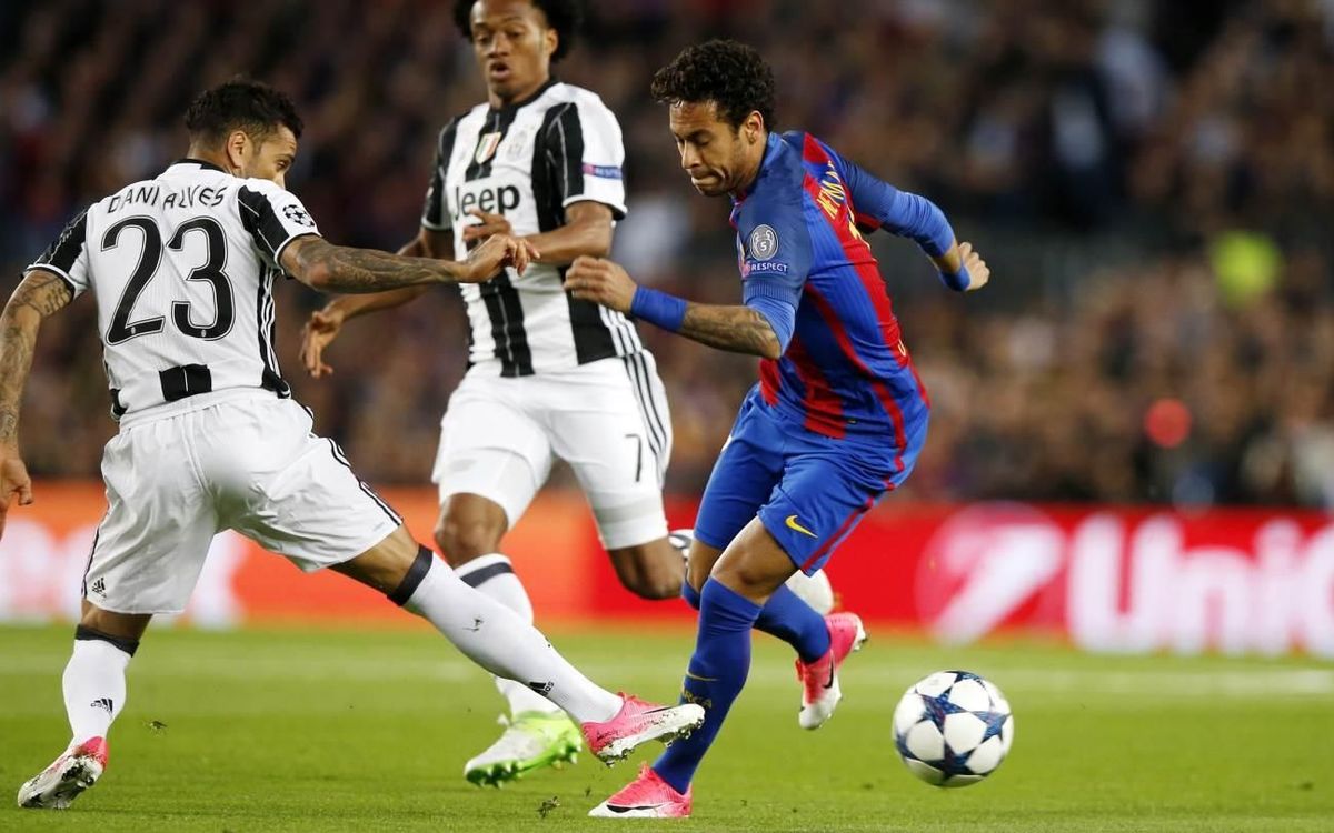 Champions League video highlights: FC Barcelona v Juventus