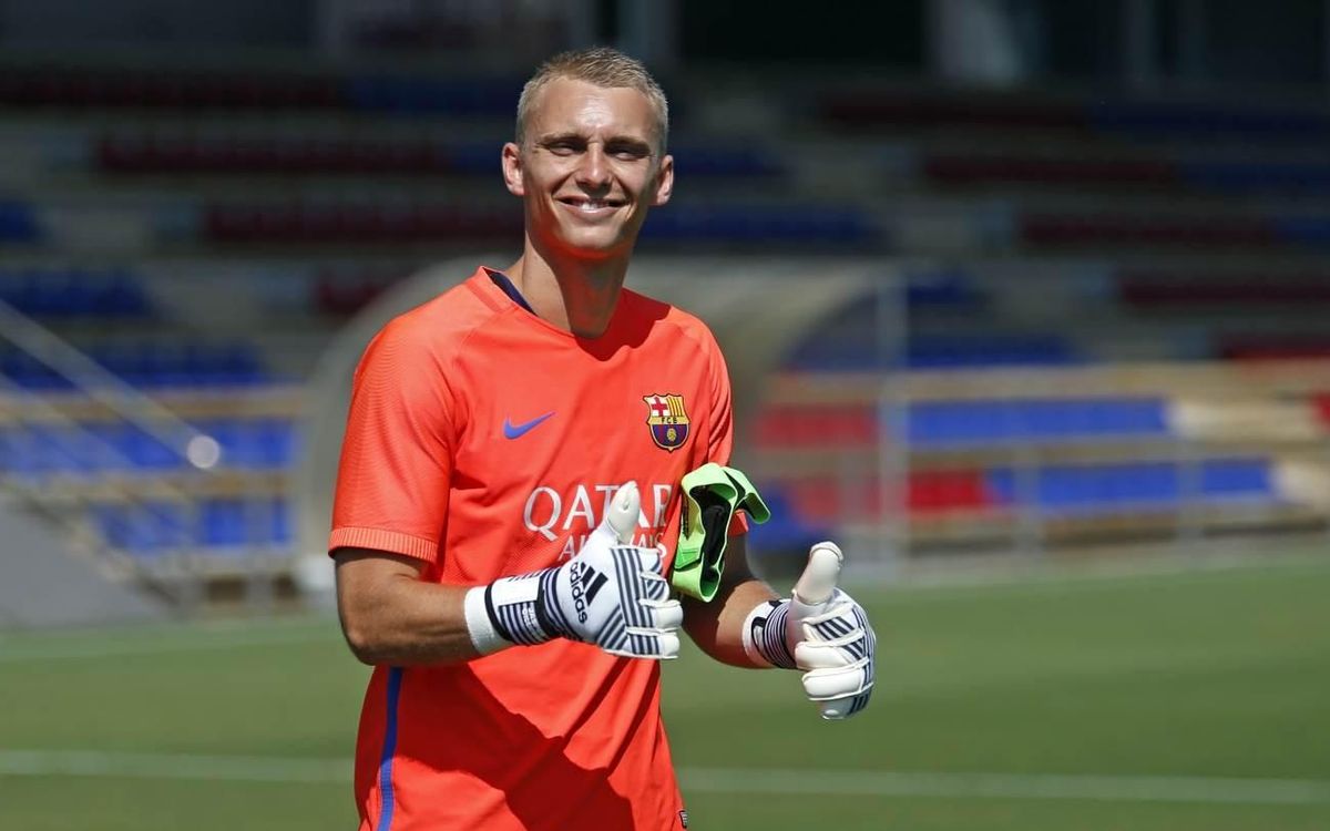 Cillessen’s preparations for the Copa del Rey final