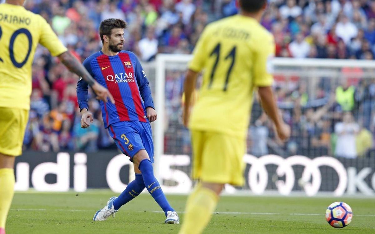 Gerard Piqué rep l'alta hospitalària