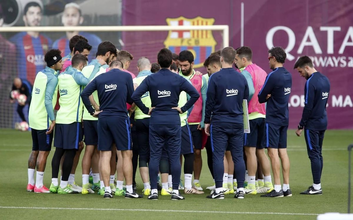 El plan de entrenamientos para afrontar la recta final de la Liga