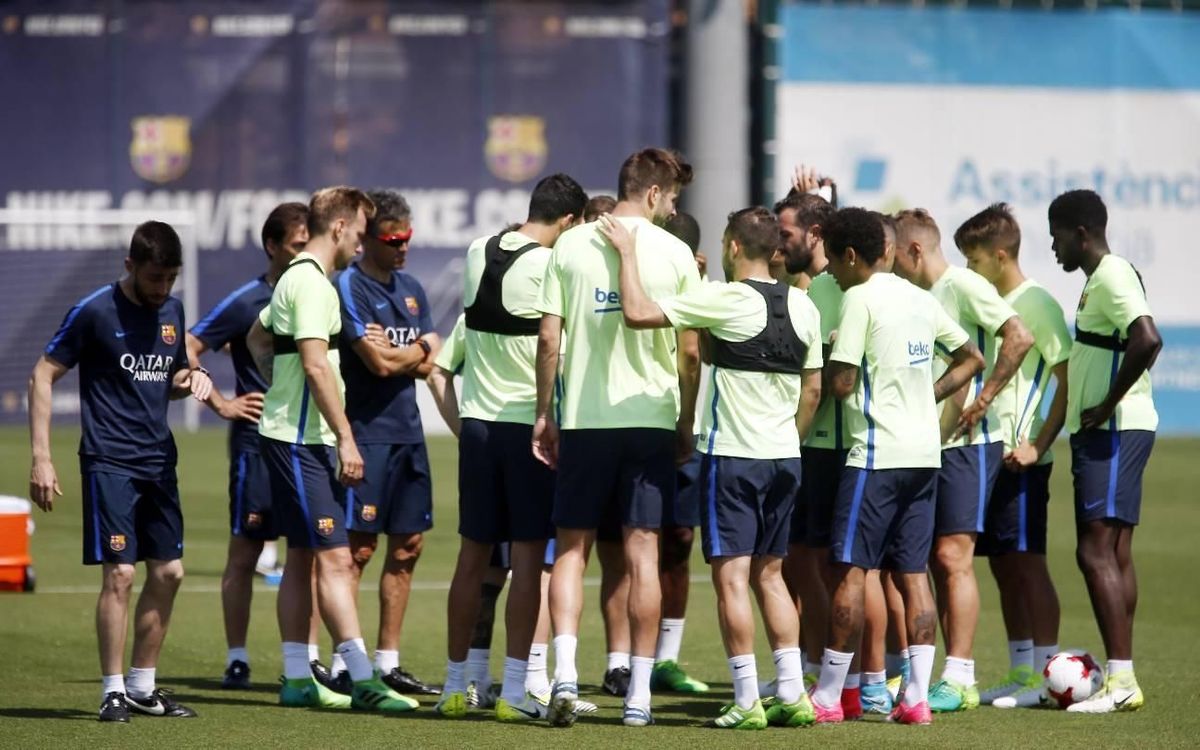 The squad for the Copa del Rey final