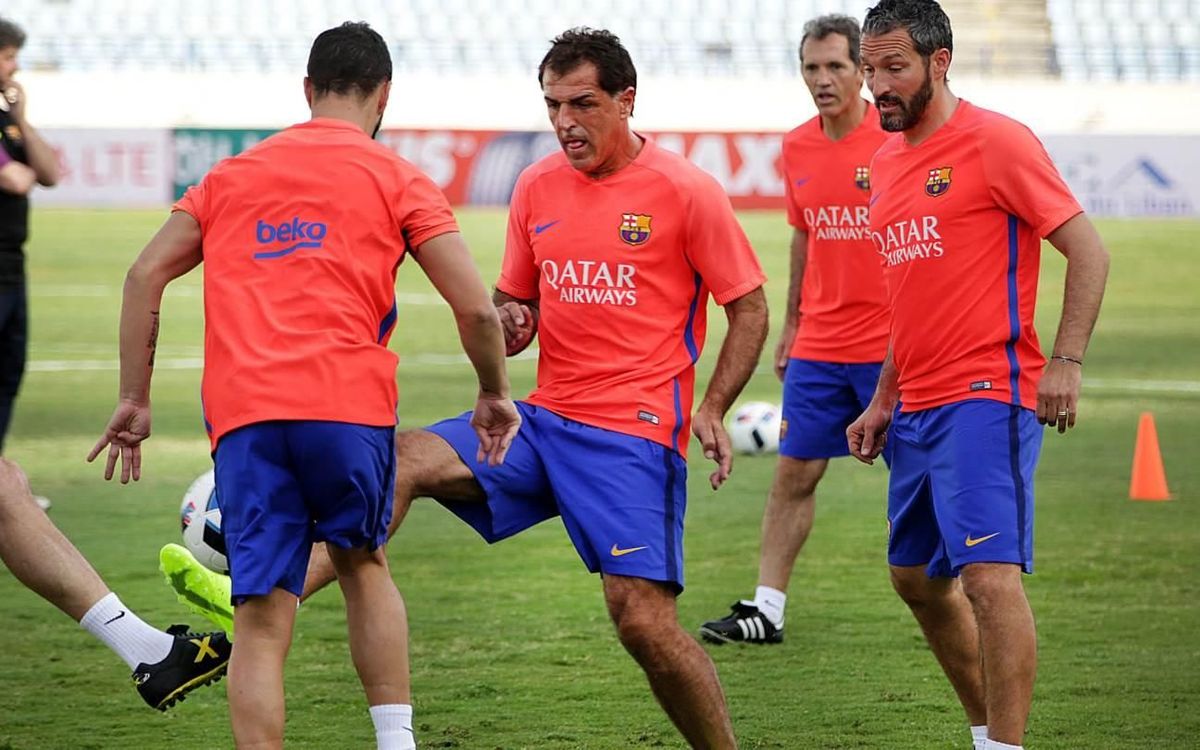 Els Barça Legends, a punt per a ‘l’altre Clàssic del Líban’