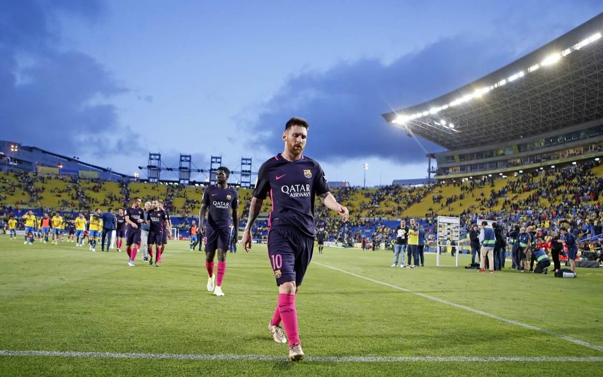 Vidéo - Les coulisses de la victoire du FC Barcelone aux Canaries