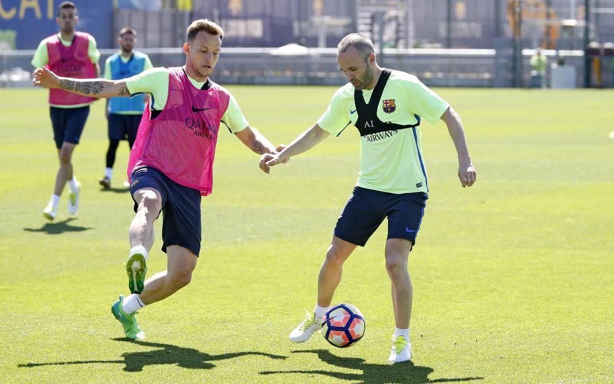 El pla d’entrenaments de l’última setmana amb competició de Lliga