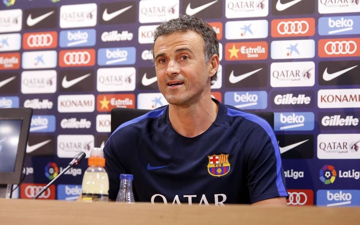 Luis Enrique: “És un partit de dificultat màxima”