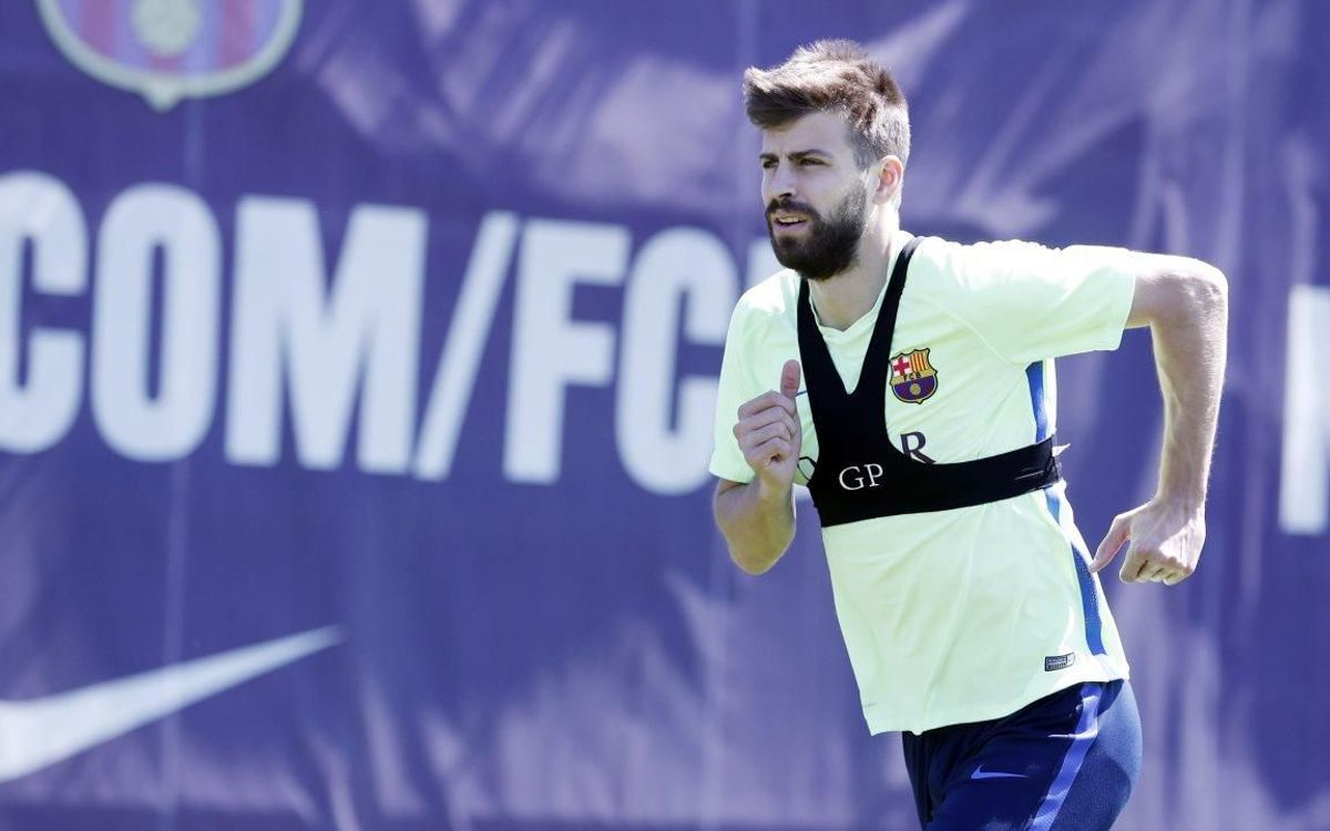 Piqué, misses out for the final league game against Eibar