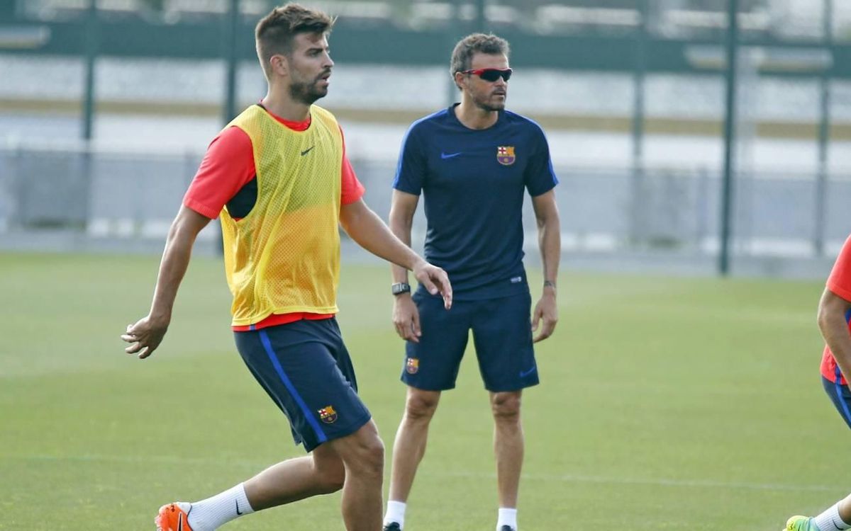 Gerard Piqué says Luis Enrique deserves a great final send off