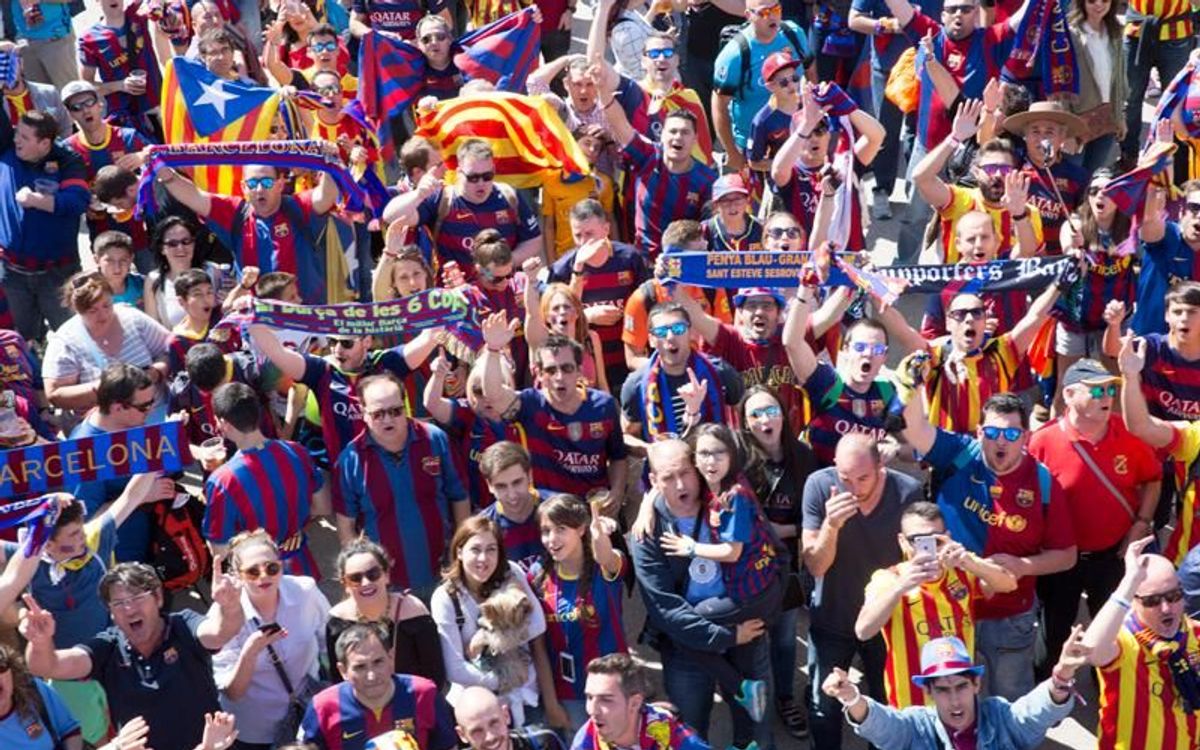 Cerca de 1000 peñas se desplazarán a Madrid para vivir la Final de Copa