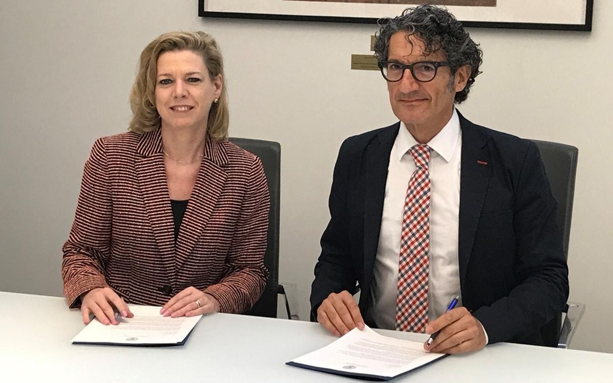 El FC Barcelona i la universitat de Georgetown firmen un acord de col·laboració