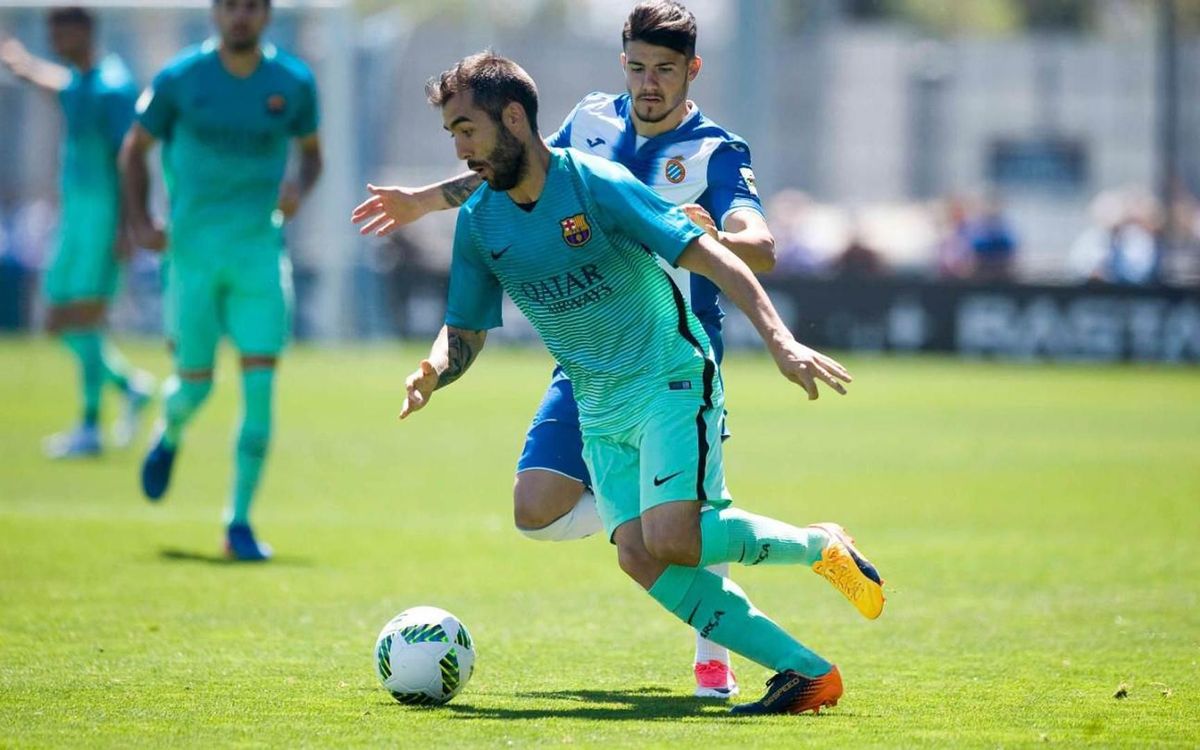 Espanyol B – Barça B: Demostració d’orgull per endur-se el derbi de filials (0-2)