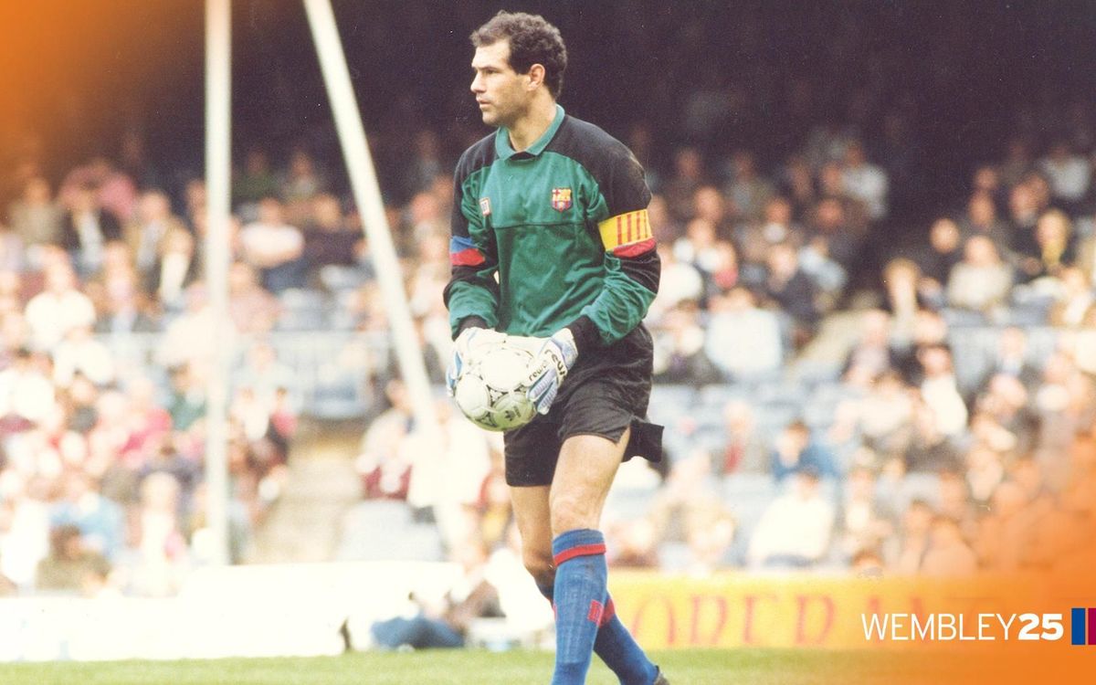 One of ours: Andoni Zubizarreta