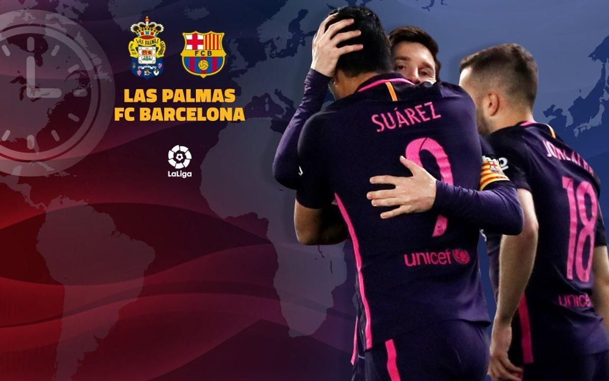 Cuándo y dónde se puede ver la UD Las Palmas - FC Barcelona
