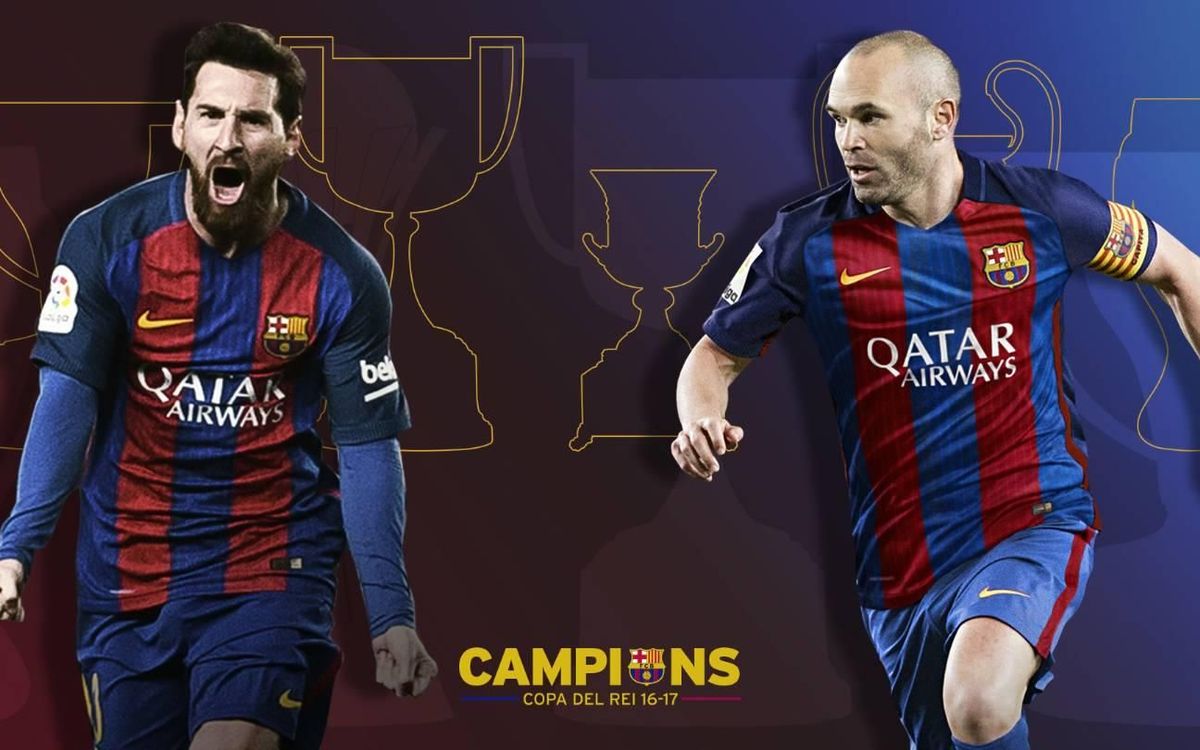 Iniesta i Messi, 30 títols de blaugrana