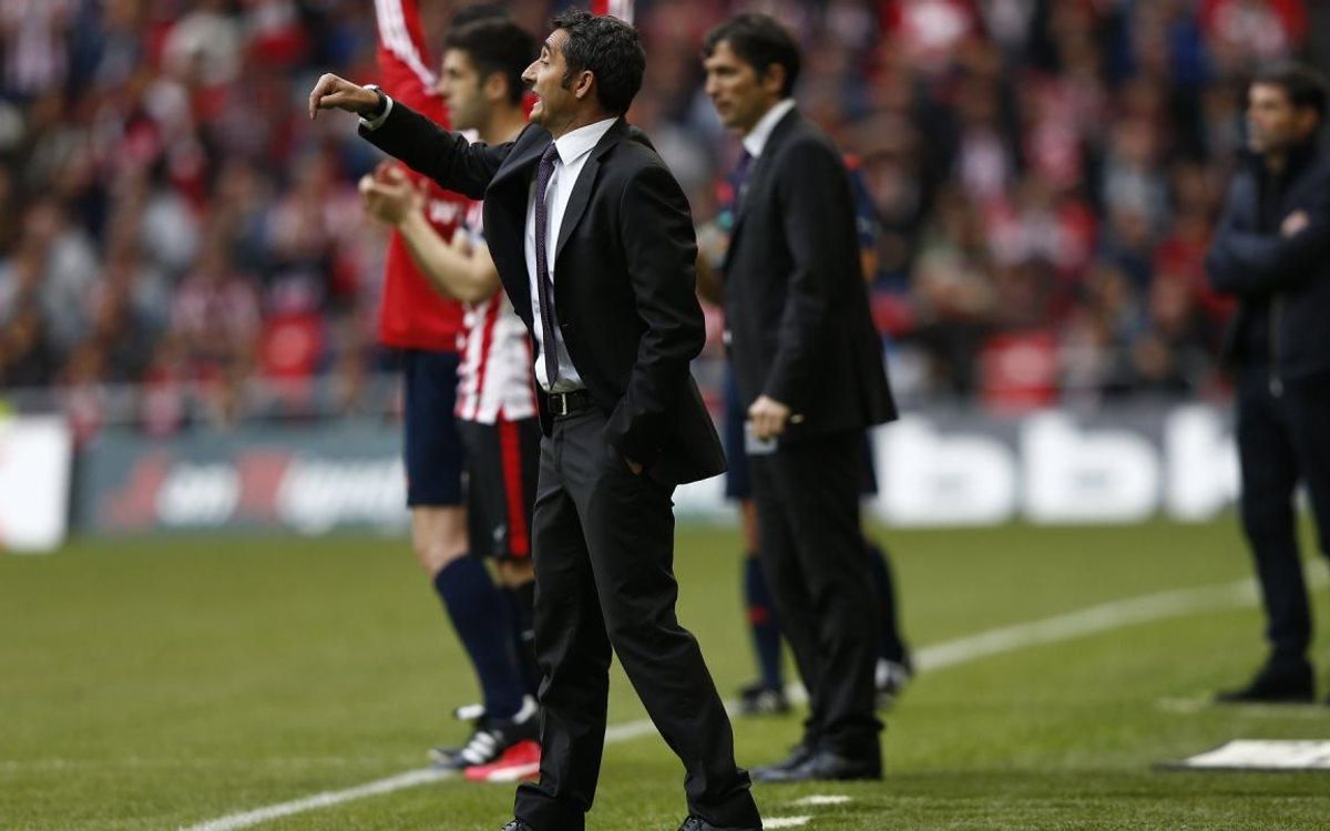 Ernesto Valverde arrive mercredi à Barcelone