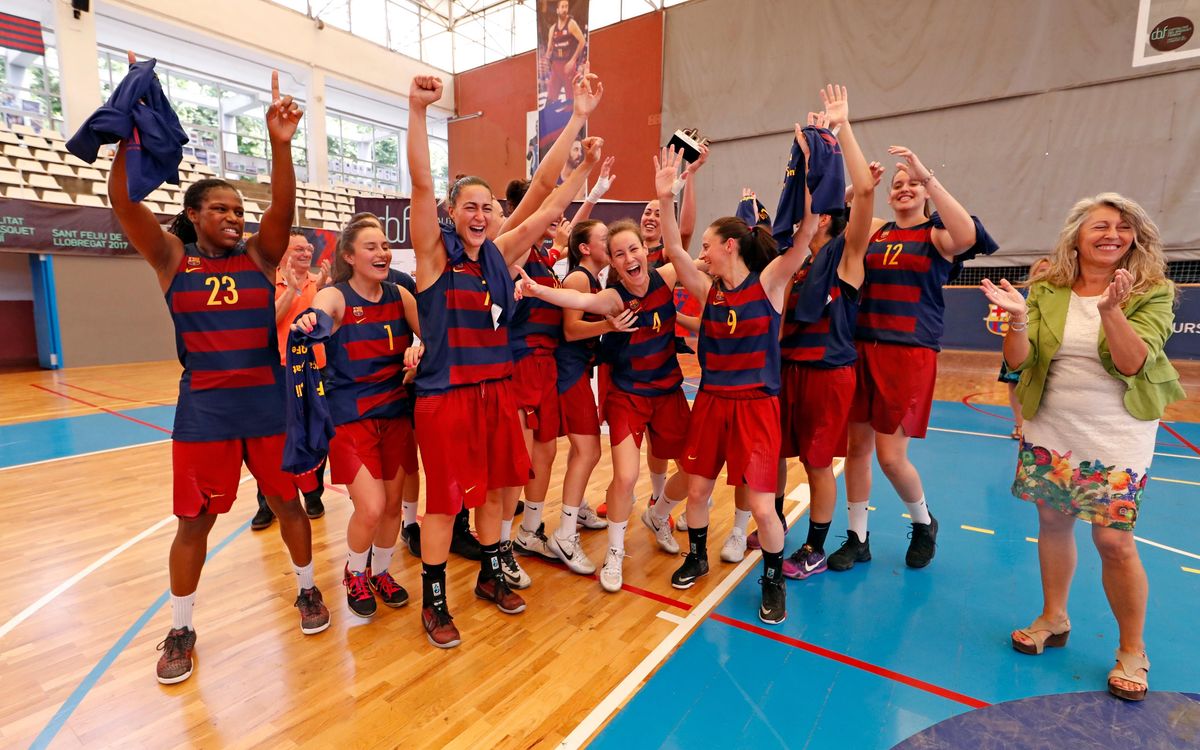 El Barça CBS aconsegueix l'ascens a la Lliga Femenina 2