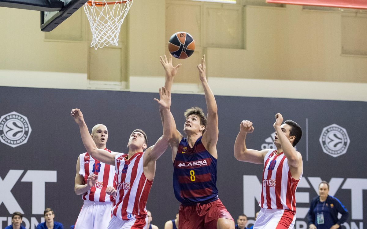 Estrella Roja – FCB Lassa: Se despiden del Next Generation Tournament con un recital (66-87)