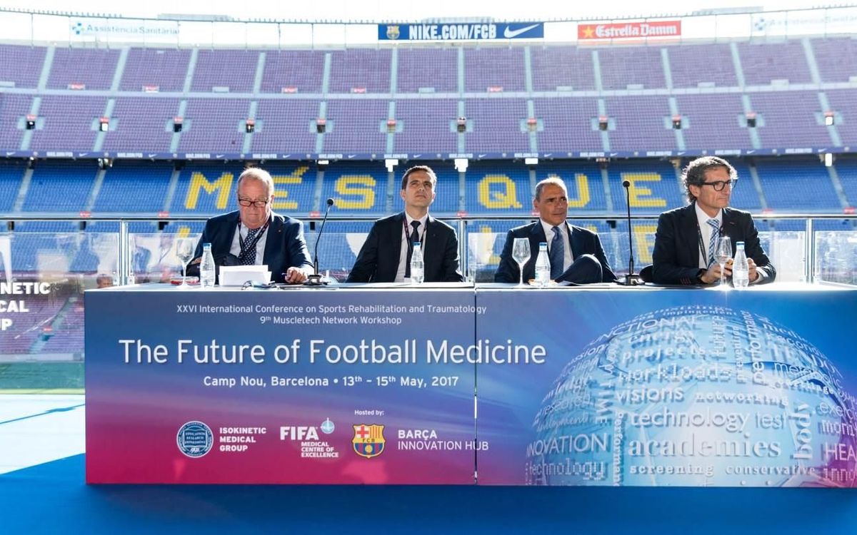 El Camp Nou acoge el congreso de medicina y ciencias del fútbol más importante del mundo