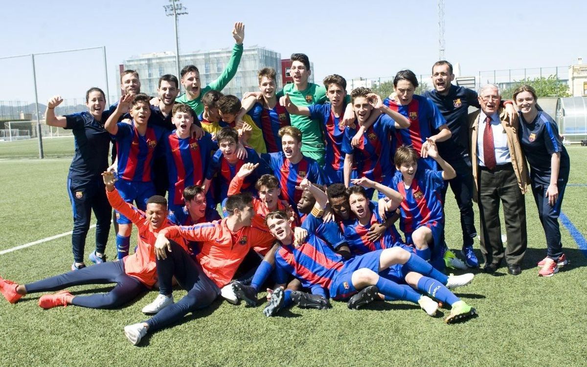 El Cadete B y el Benjamín B, campeones de Liga