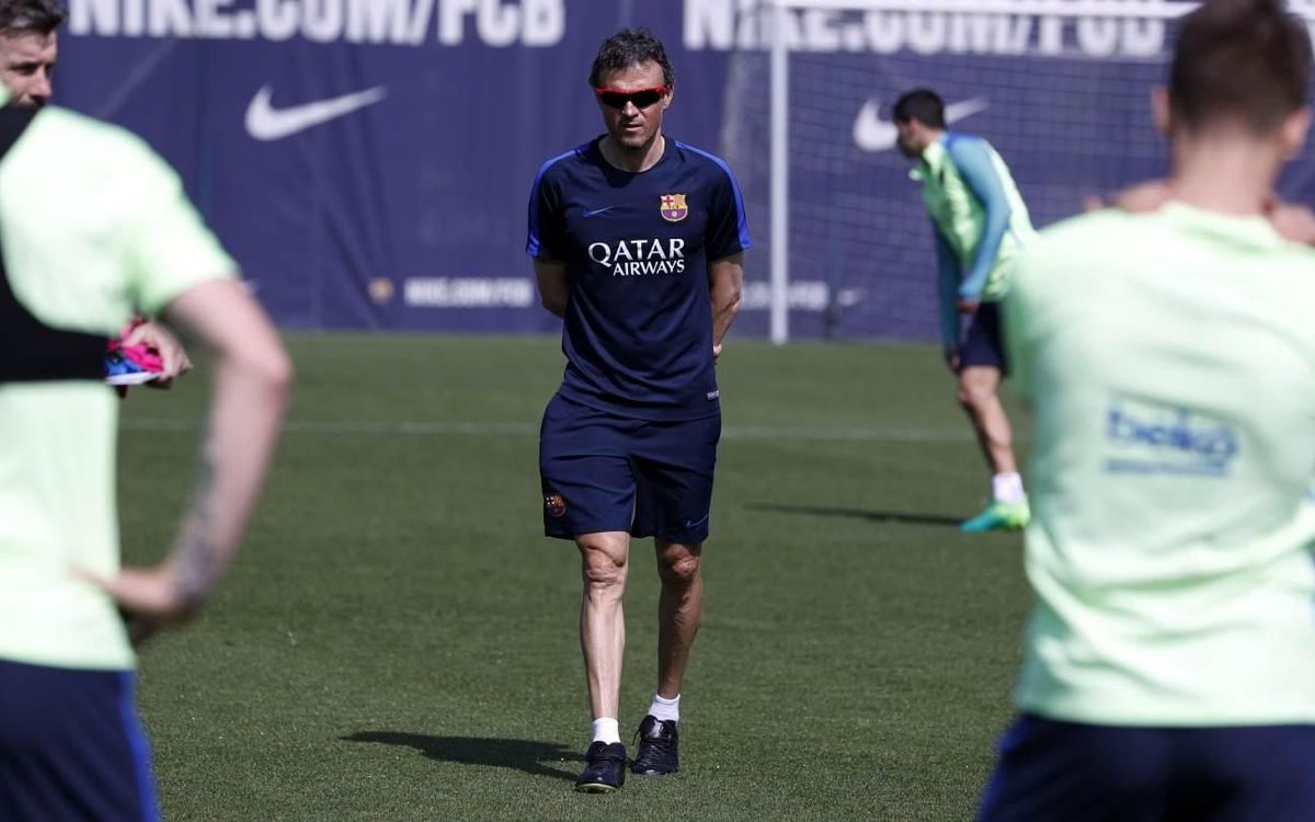 Luis Enrique: “La Reial Societat és un rival molt complex”