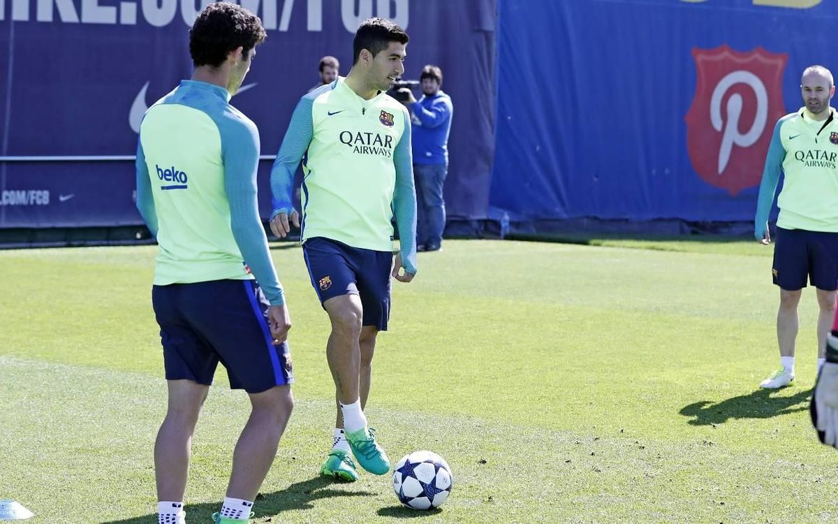 Training plan for a week in which the Champions League and the Clásico await
