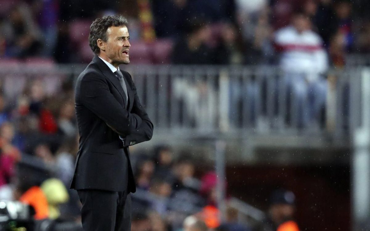 Luis Enrique: “Lluitarem fins al final”