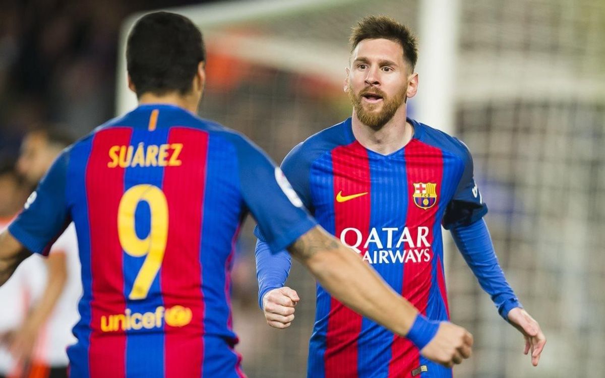 The trident’s exhibition against Valencia