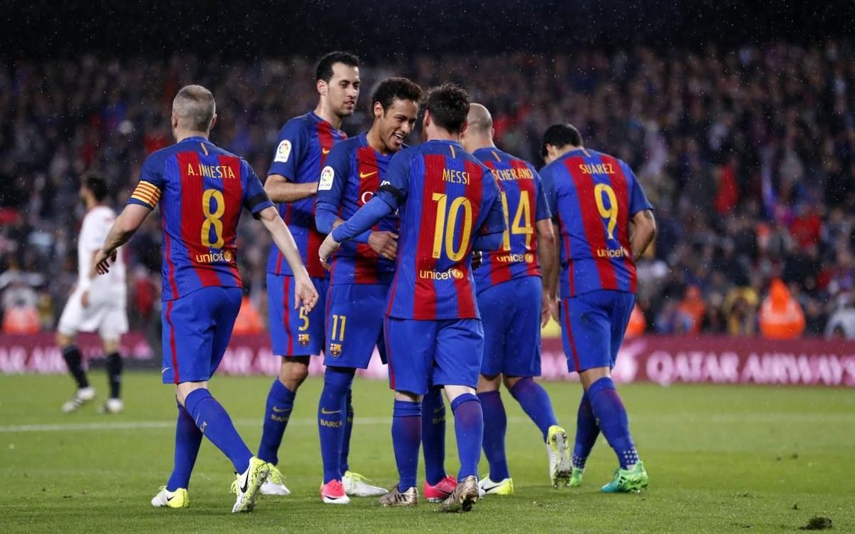 El FC Barcelona assoleix les 800 victòries de Lliga al Camp Nou