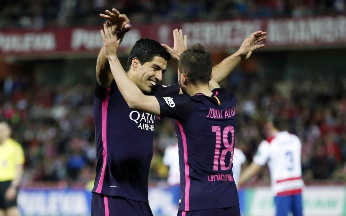 El resumen del Granada - FC Barcelona de Liga