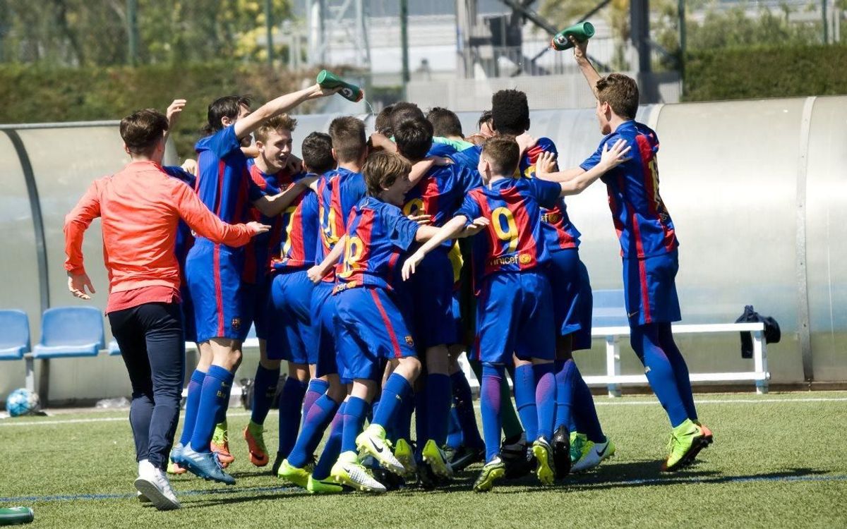Vidéo - Top 5 des buts de la Masia du FC Barcelone (8 et 9 avril)