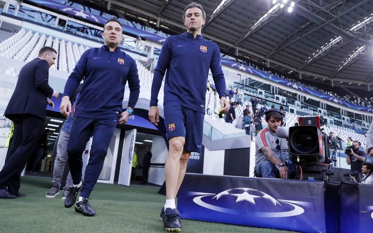 Luis Enrique: “La Juventus és un equip d’altíssim nivell”