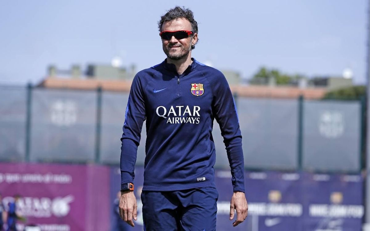 Luis Enrique: “El triomf al Bernabéu esperem que serveixi d'estímul”
