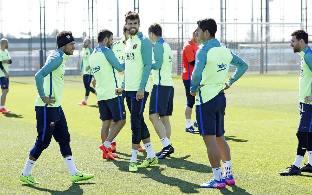 Continúa la preparación para la visita del Valencia