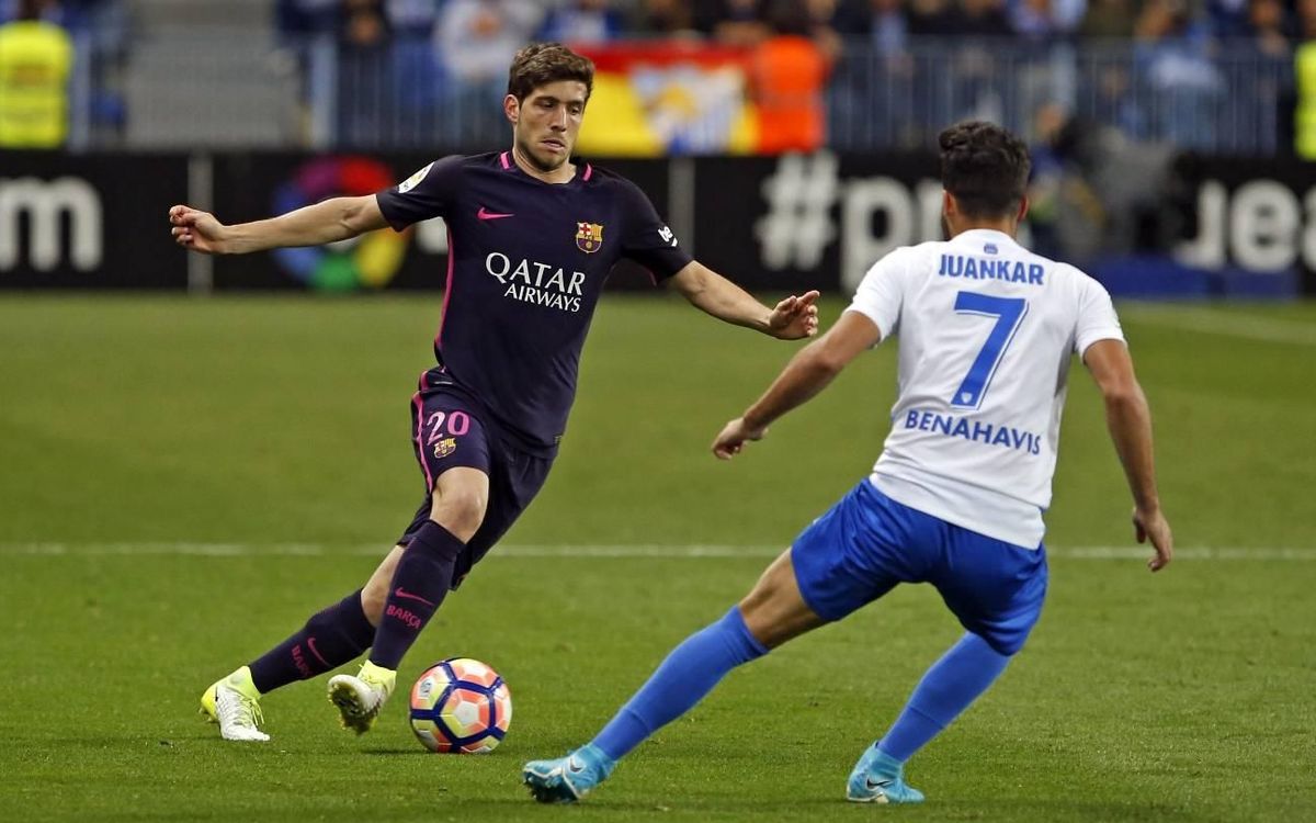 El resumen del Málaga - FC Barcelona