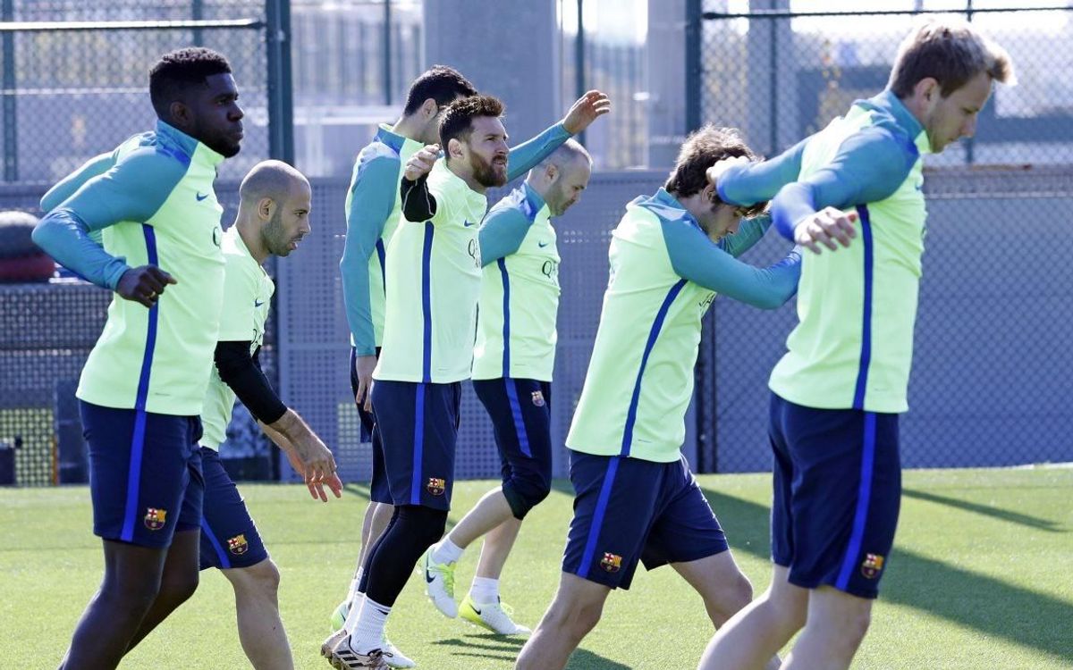 TRAINING: Next up, Málaga on Saturday