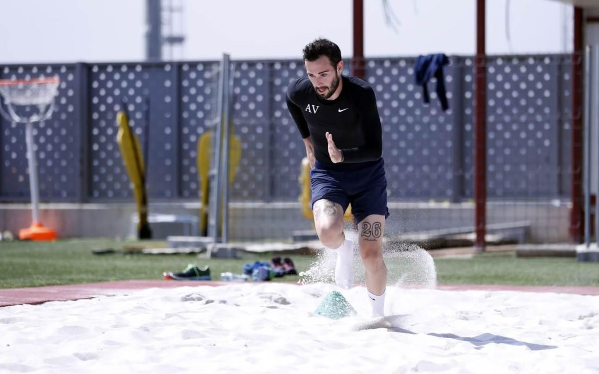 Aleix Vidal continua amb la seva recuperació