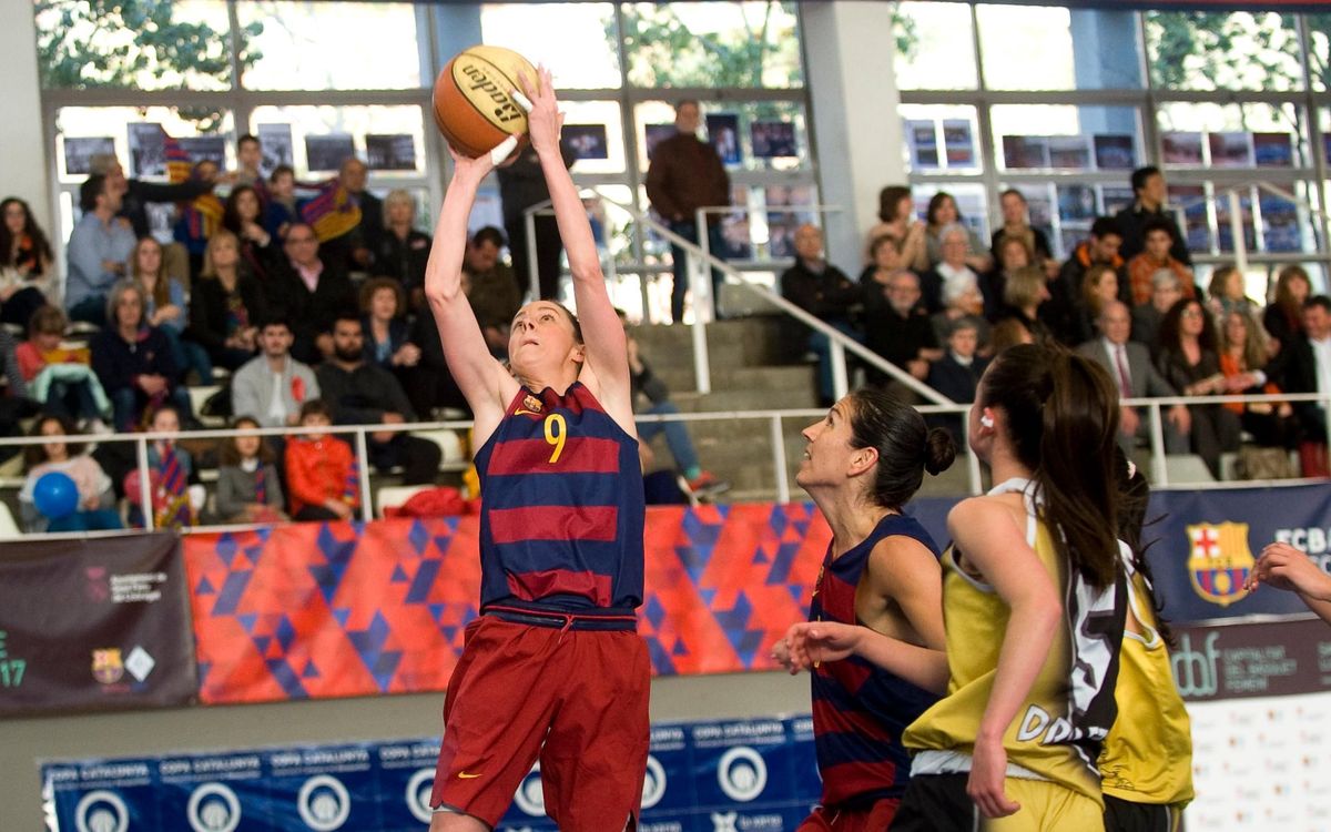Barça CBS – BF Viladecans: Imparables a Sant Feliu (75-62)