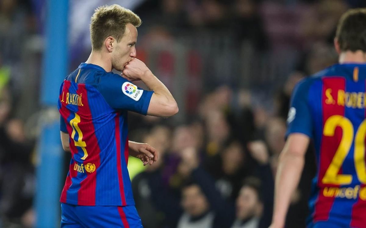 Rakitic, du FC Barcelone : 
