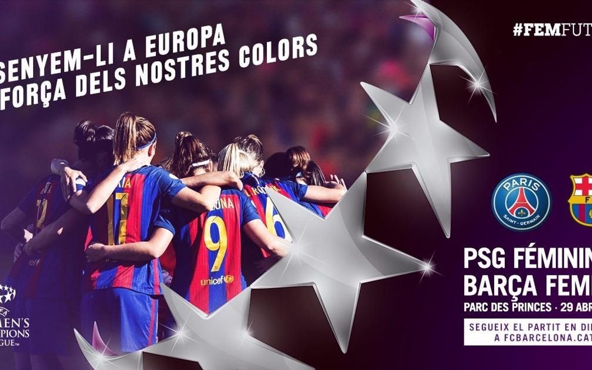 París Saint-Germain - FC Barcelona Femenino (previa): Para disfrutar y competir al máximo