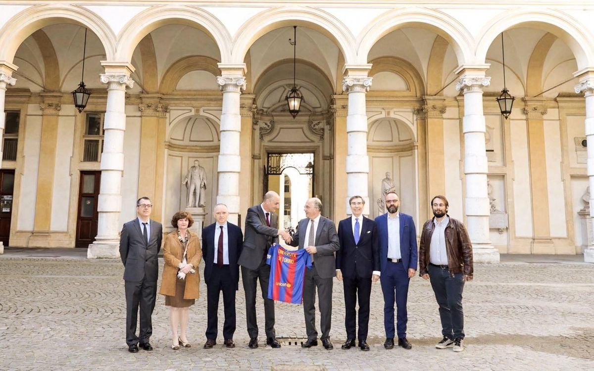 El FC Barcelona projecta la seva identitat a Torí de la mà de l'Institut Ramon Llull