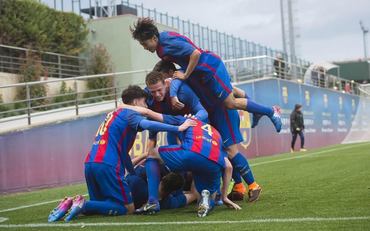 Damm - Juvenil A: El equipo mantiene el hambre tras el título (0-2)