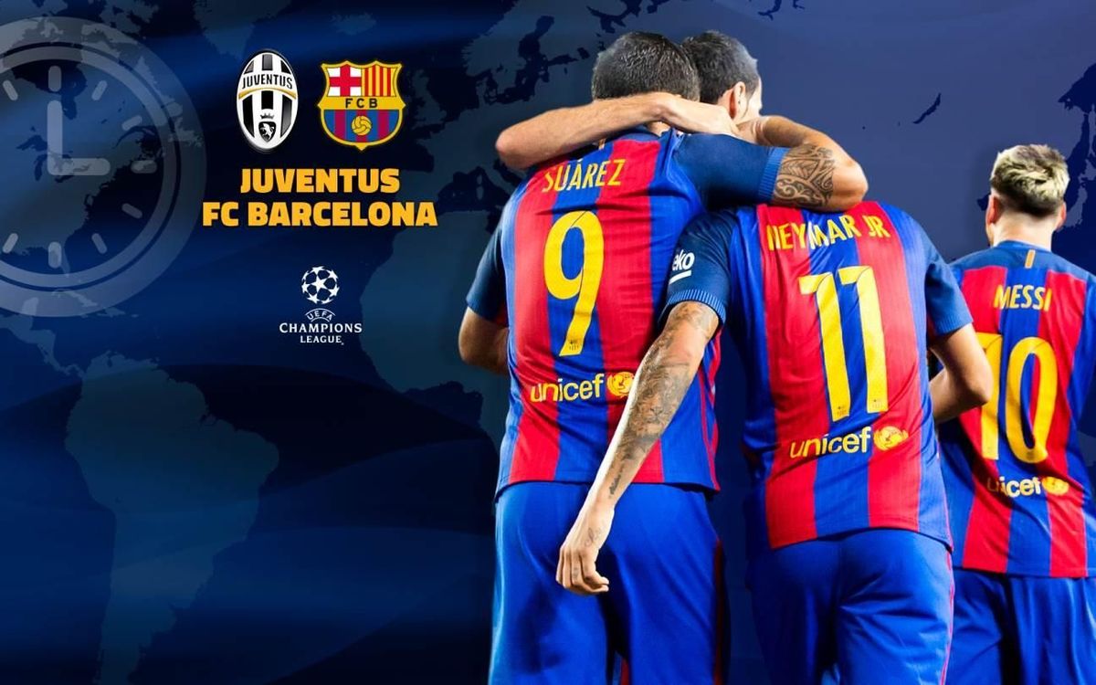 When and where to watch Juventus v FC Barcelona