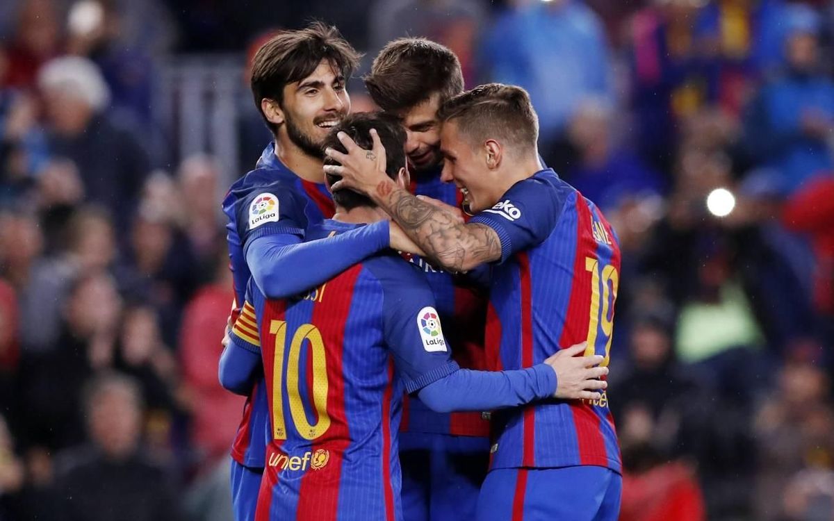 MATCH REPORT: FC Barcelona v Osasuna: Seven heaven (7-1)