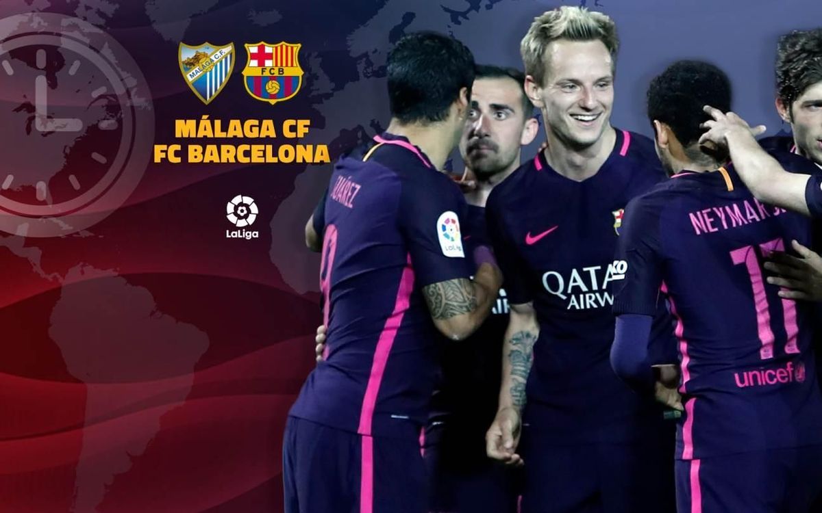Quan i on es pot veure el Màlaga – FC Barcelona