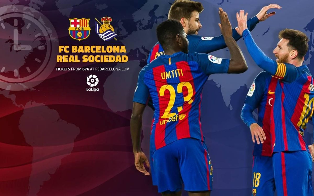 Où et quand voir FC Barcelone - Real Sociedad, en Liga
