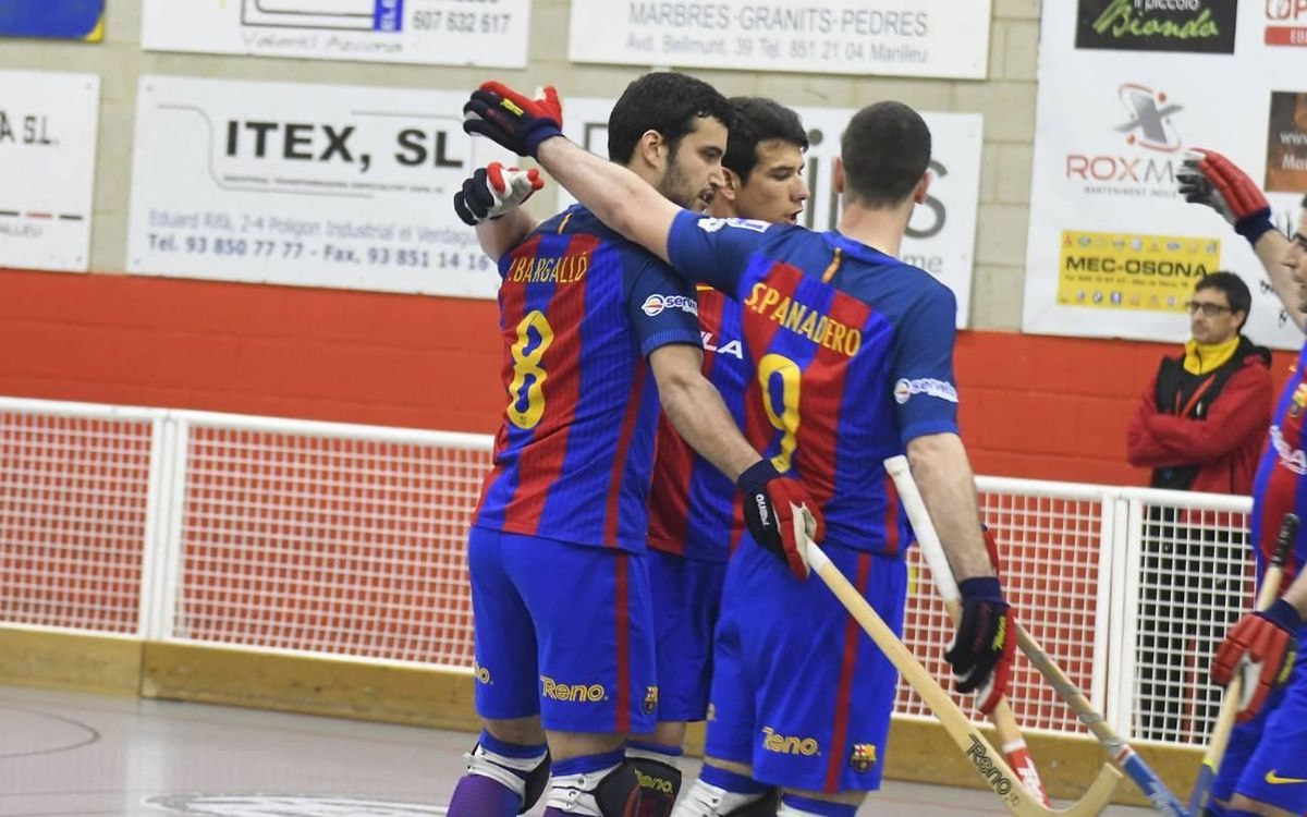 CP Manlleu – FCB Lassa: Comeback win for blaugranes (1-2)