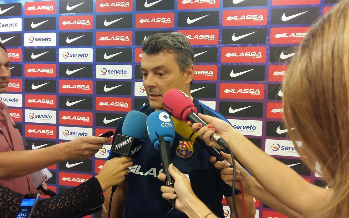 Xavi Pascual: “S’enfronten dos dels millors equips d’Europa”