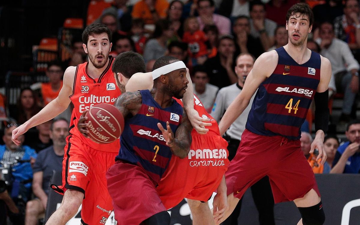 València Basket – FC Barcelona Lassa: El colíder sentencia a l’últim quart (76-59)